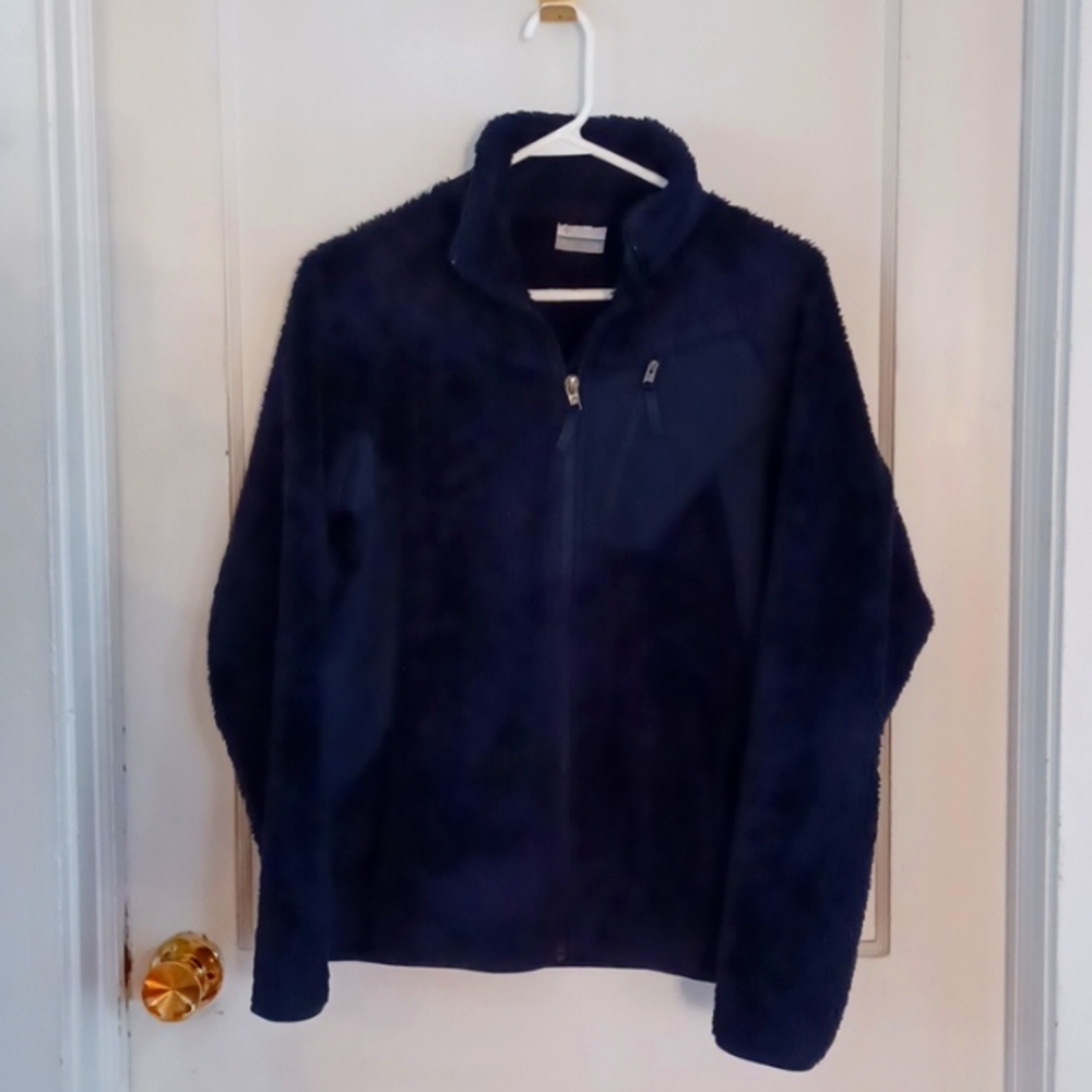 Columbia Fleece jacket women's size small black